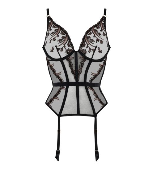 Black Sexy Guispière Cosmic Romance Black Star