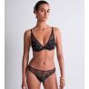 Bra Plunge Cosmic Romance Black Star