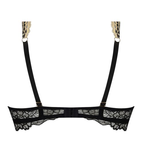 Soutien-gorge triangle Glam avec armatures Sublime en Or Noir Éclat