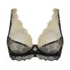 Soutien-gorge triangle Glam avec armatures Sublime en Or Noir Éclat