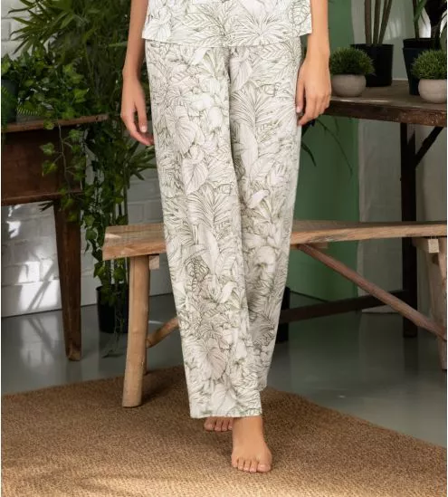 Pantalon d'intérieur femme Échappée Green Toile Green