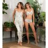 Culotte shorty Échappée Green Toile Green