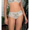 Culotte shorty Échappée Green Toile Green