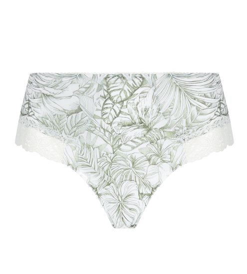 Culotte shorty Échappée Green Toile Green
