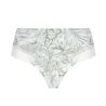 Culotte shorty Échappée Green Toile Green