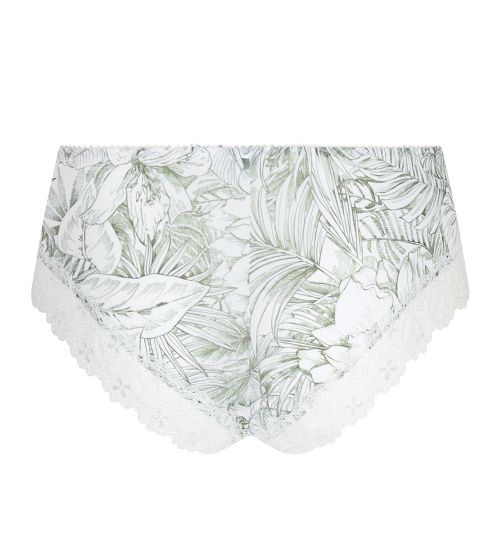 Culotte shorty Échappée Green Toile Green