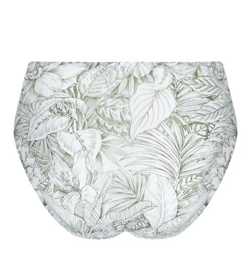 Culotte haute Échappée Green Toile Green