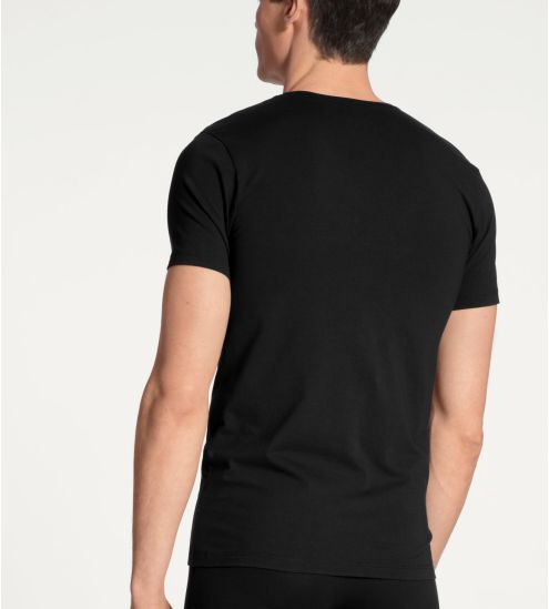 T-shirt Cotton Code noir