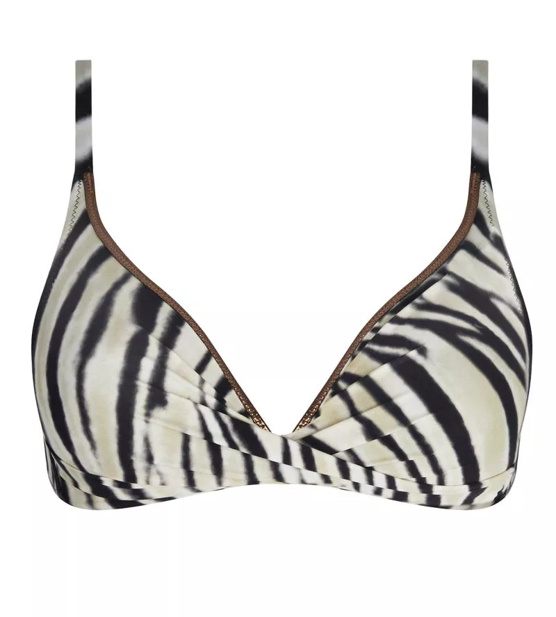 Haut de maillot de bain triangle grande taille La Tigre Blanc