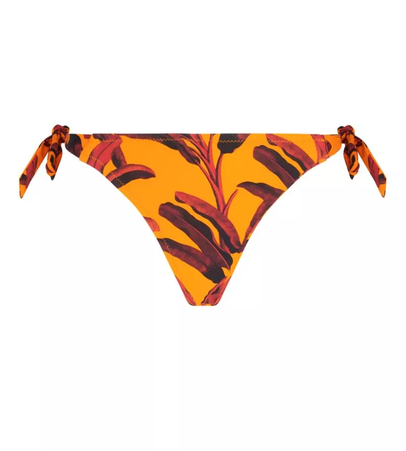 Bas de maillot de bain à nouer La Melanesia Jaune Banane