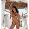 Haut de maillot de bain sans armatures La Melanesia Jaune Banane