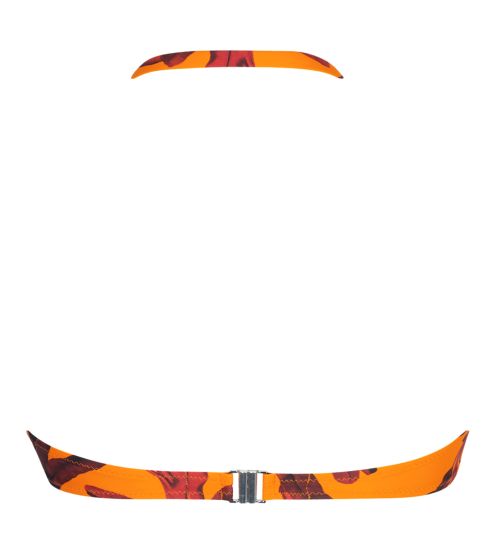 Haut de maillot de bain bandeau La Melanesia Jaune Banane