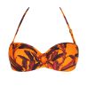 Haut de maillot de bain bandeau La Melanesia Jaune Banane