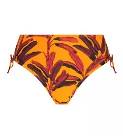Bas de maillot de bain à liens réglables La Melanesia Jaune Banane