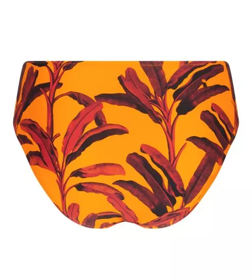 Bas de maillot de bain à liens réglables La Melanesia Jaune Banane