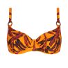 Haut de maillot de bain corbeille fitting grande taille La Melanesia Jaune Banane