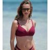 Haut de maillot de bain triangle La Chiquissima Prune