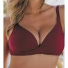 Haut de maillot de bain triangle La Chiquissima Prune