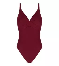 Maillot de bain une pièce maintien La Chiquissima Prune