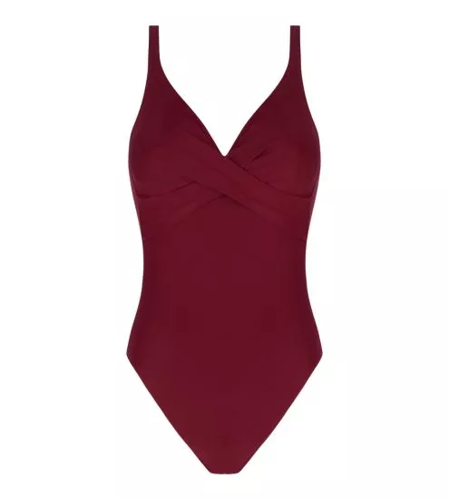 Swimsuit A piece holding...