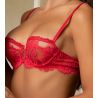 Soutien gorge corbeille Désirs de Venise Grenat Venise