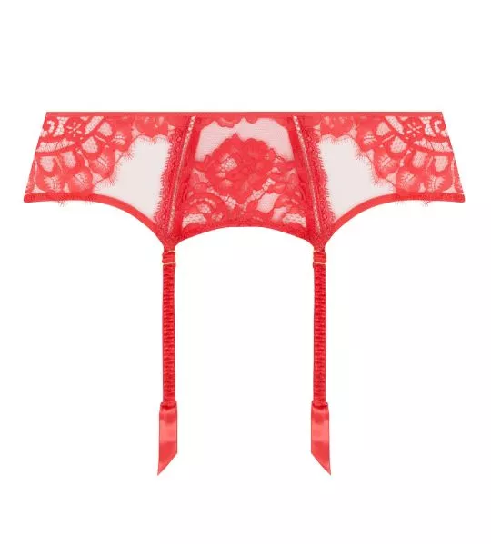 Porte-jarretelle sexy Désirs de Venise Grenat Venise