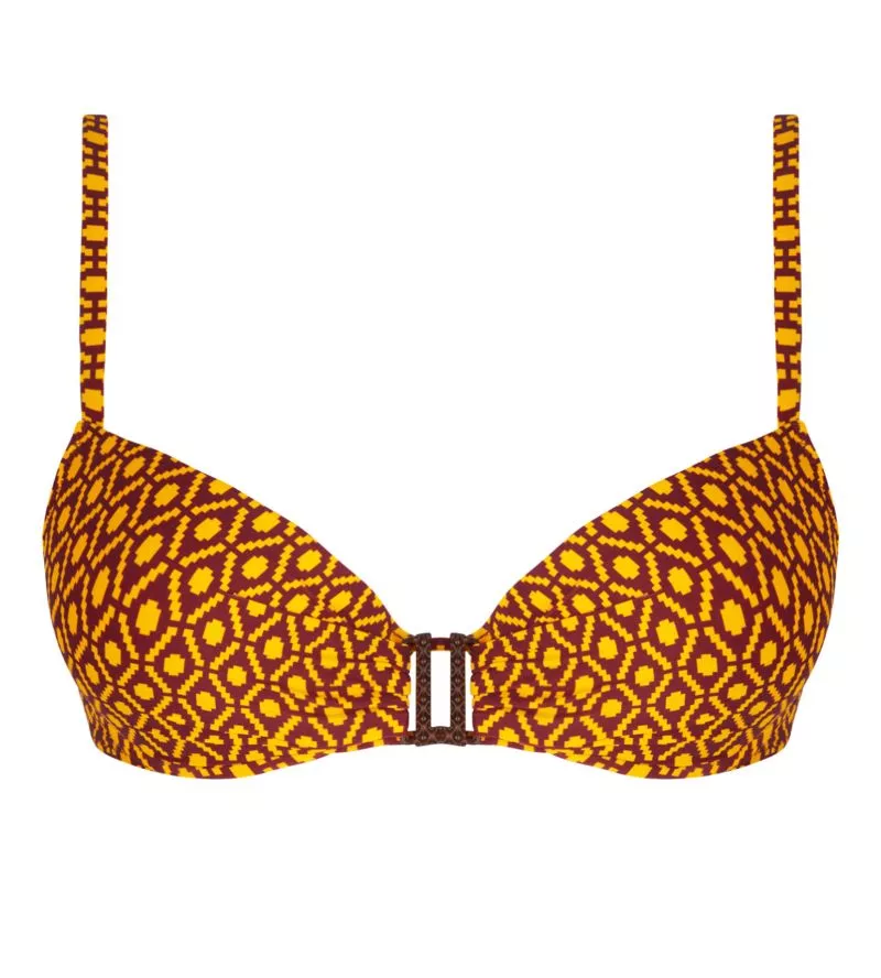 Haut de maillot de bain push up La Papoue Jaune