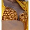 Haut de maillot de bain push up La Papoue Jaune