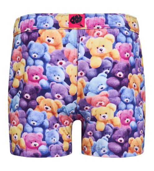 Caleçon parachute imprimé oursons multicolore Teddybear