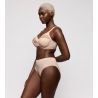 Culotte haute rose unie Deauville Venus