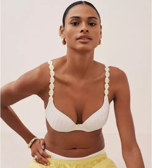 Soutien gorge push up Avero Ivory Petal