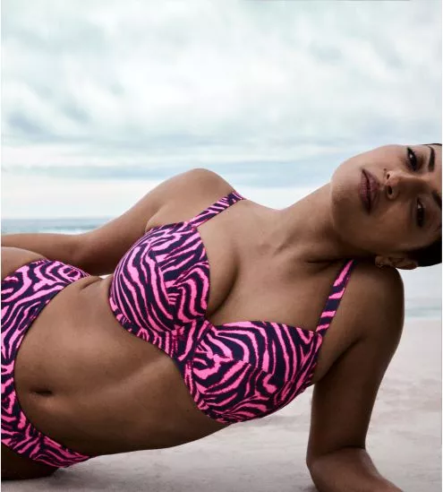 Top swimsuit Large size...