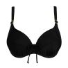 Haut de maillot de bain emboîtant noir Delray