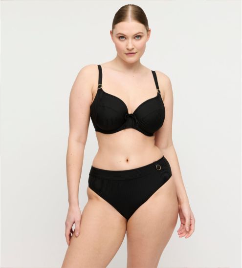 Bas de maillot de bain noir Delray