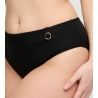 Bas de maillot de bain noir Delray
