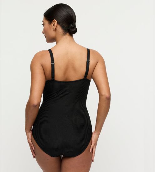 Maillot de bain une pièce noir Delray
