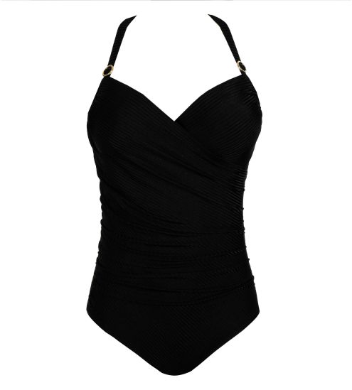 Maillot de bain une pièce noir Delray