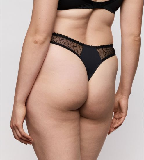 Naica Black Tanga