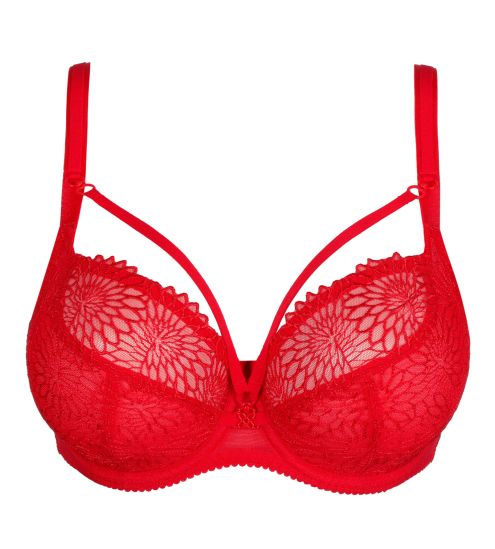 Soutien gorge balconnet tulipe (C, D) Sophora True Red