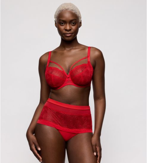 Soutien gorge balconnet tulipe (C, D) Sophora True Red