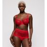 Soutien gorge balconnet tulipe (C, D) Sophora True Red