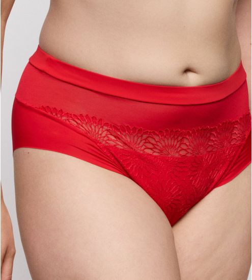 Culotte haute rouge Sophora True Red