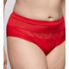 Culotte haute rouge Sophora True Red