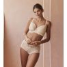 Shorty en dentelle et tulle blanc Abellia Gardenia