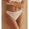 String blanc en dentelle et tulle Abellia Gardenia