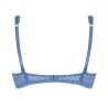 Soutien-gorge triangle demi-mousse Tressage Graphic Denim