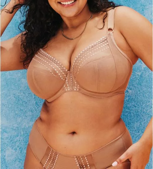 Soutien-gorge plunge Matilda Café au Lait