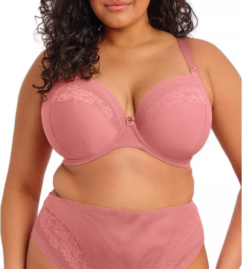 Soutien-gorge plunge stretch Nerina Dusty Rose