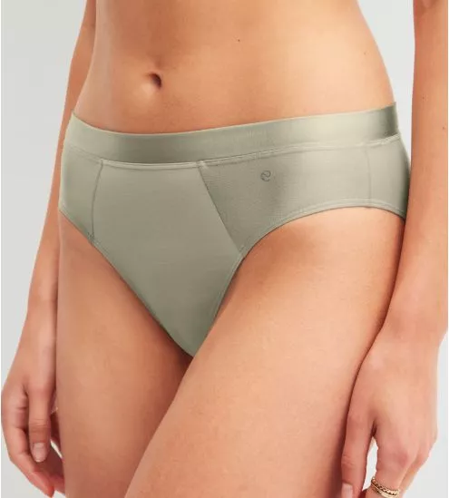 Slip satin femme vert Cate Tea Green