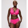 Soutien gorge décolleté plongeant rose fluo Mocuto Pixie Blossom